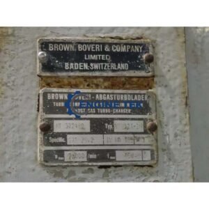 Brown Boveri & company VTR 251-2N Turbocharger