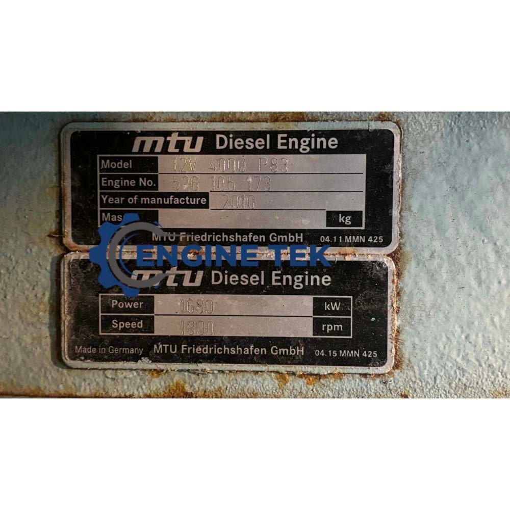 MTU 12V4000